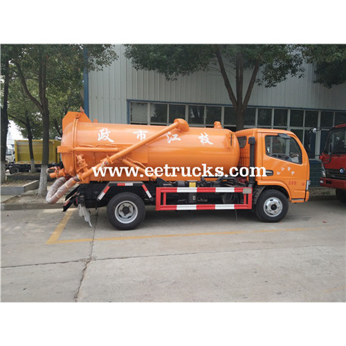 5 CBM Sewage & Fecal Suction Trucks