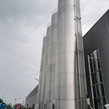 Materia prima industrial Silos de almacenamiento al aire libre