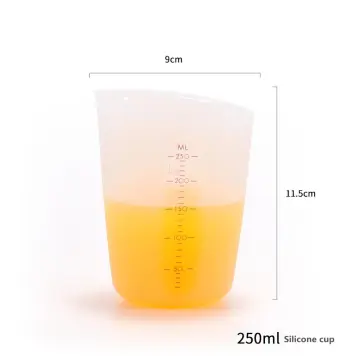 Handmade Silicone Measuring Cup With Scale