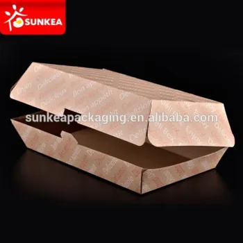 take away box with window
