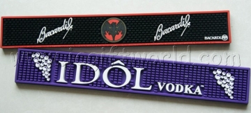 Customized Beer Bar Runner Soft PVC Rubber Bar Mat