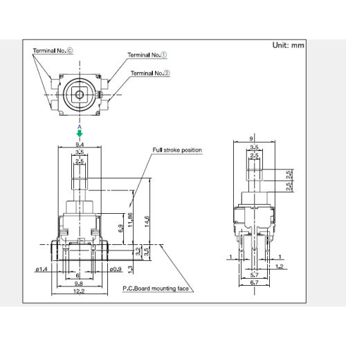 SPEF series push switch