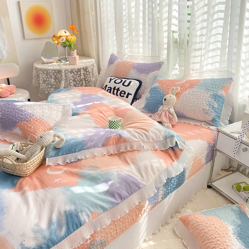 Jualan panas kebudak -budakan bedcover bedding set bedding