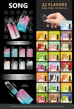 B01 SUIT| Matte Electroplated Rouge E-Cigarette