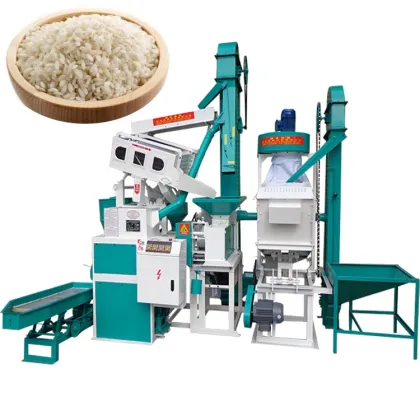 15TPD Automatic Rice Mill Machines & Grain Processing Equipment