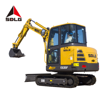 SDLG E635F 3 ton mini koparki - Wydajność Koszt Chińczyka Digger Crawler