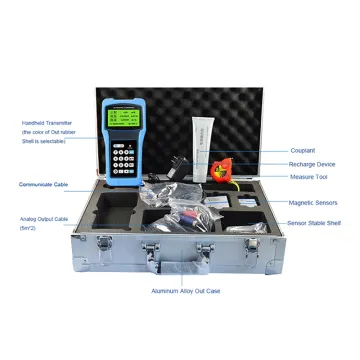 Portable Handheld Ultrasonic Water Flow Meter