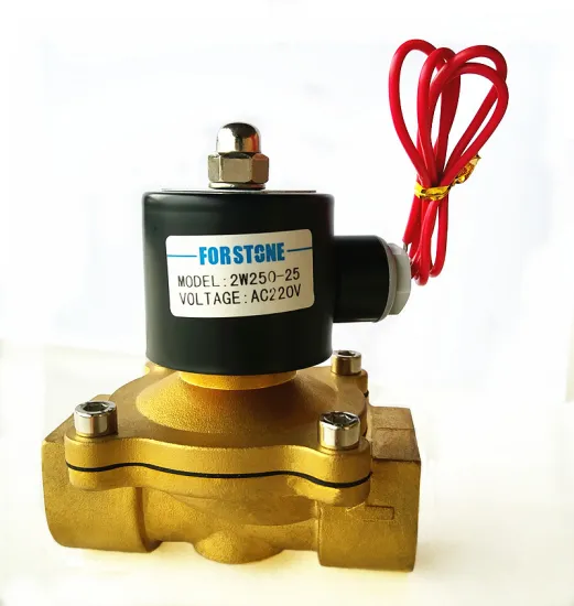 220V AC Orifice Electronic 25mm solenoid valve for water