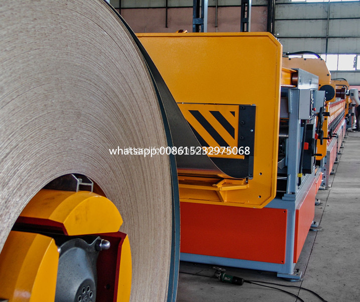 baja silo bergelombang panel roll membentuk peralatan