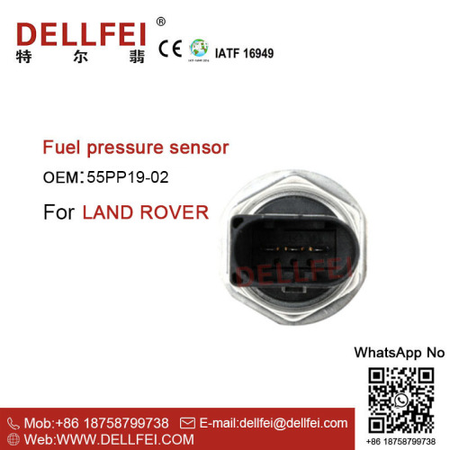 Landrover Oil Pressão Sensor de pressão do trilho comum 55pp19-02