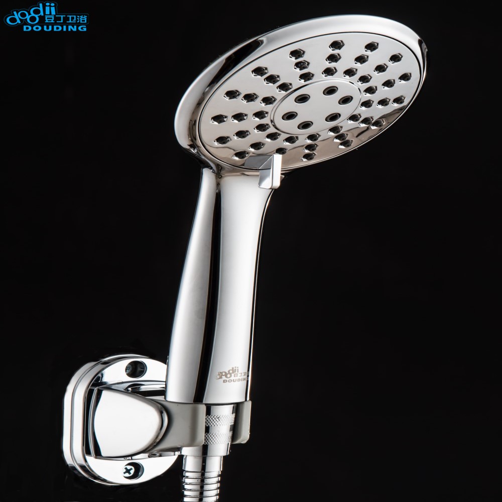 DooDii Shower Head Water Saving high Pressurized ABS With Chrome Handheld Shower 300 hole Bathroom Water Booster Shower head