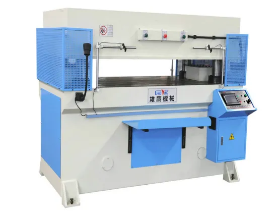 PLC control floor material hydraulic plane cutting press