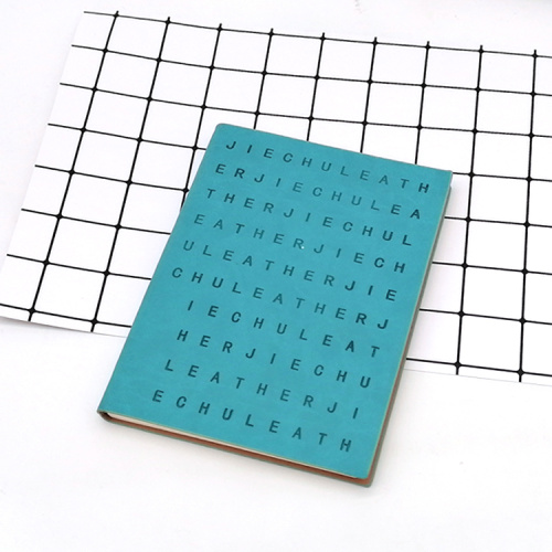 Caderno com capa de PU em cor sólida personalizada