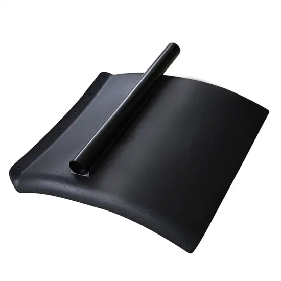 Custom Black Poly 24x24 Semi Truck Quarter Fenders for Freightliner Kenworth Peterbilt