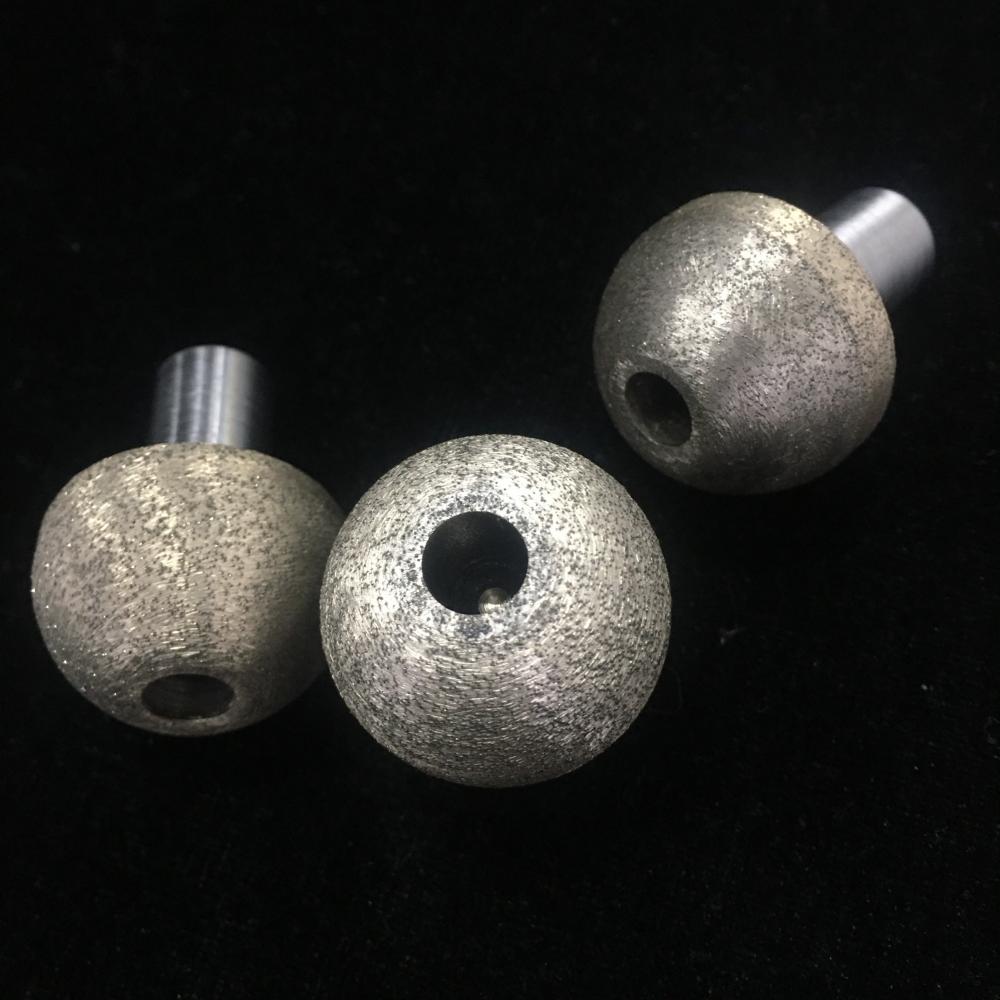 Spherical Head Diamond Grinding Round Ball Burs