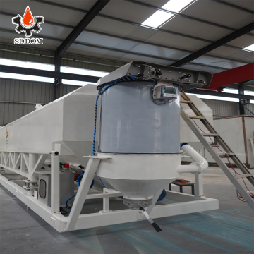 Cement Storage Silos: 30-80 Ton Horizontal Square Steel Silos and 10 Ton Cement Silos - Bags Feeding Machines