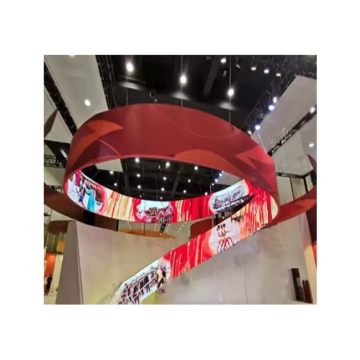 Indoor Flexibele cilindrische LED -displaymodule - P4 320x160mm zacht LED -scherm