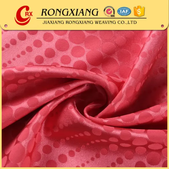 China Manufacturer Formal Four way stretch jacquard polyester fabric