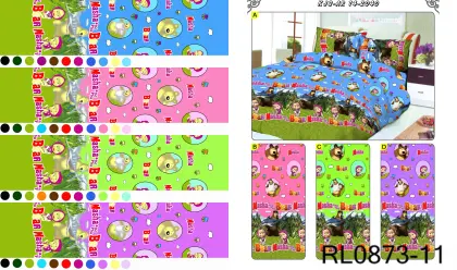 100% Polyester Print Fabric Little Bear