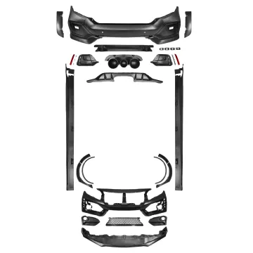 Honda Civic FD2 Bumper Lip Side Skirt Rear Spoiler Full Body Kit - Honghang Manufacture