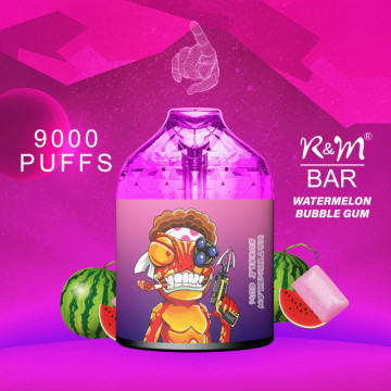 Preço descartável de POD R&amp;M BAR 9000 PUFFS