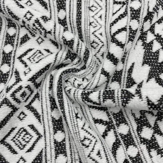 100% Polyester Chenille Jacquard Textile