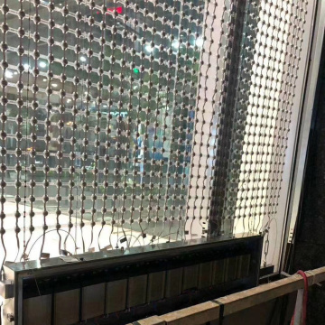 P50mm DMX LED Pixel Transparent Screen para janela