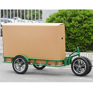 Max Customized Steel Electric Bike Trailer with Large Capacity and Four Wheels - Hot Sale