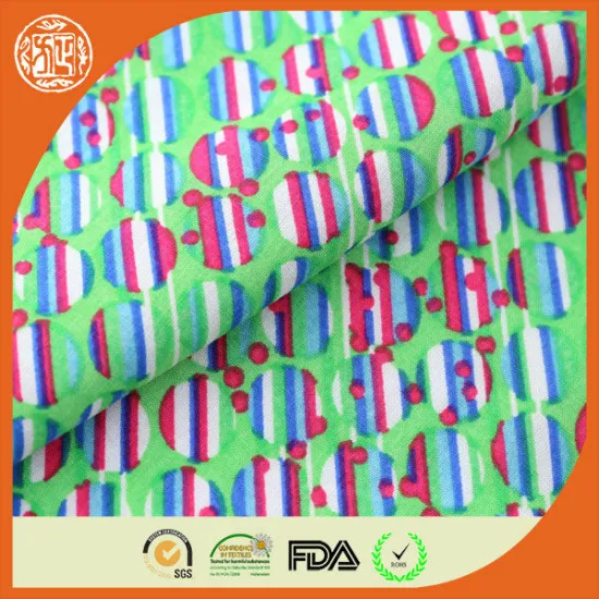 Hot sale small quantity 100% cotton print fabric