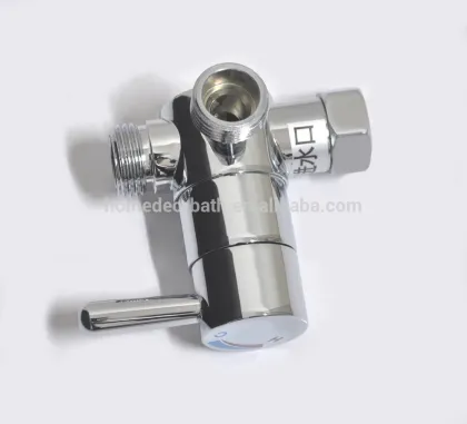 Cold and hot water mixing valve for bath and shower, 3 way inlet water valve for bidet sprayer