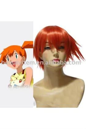 Pocket Monster Misty Cosplay Wig