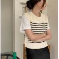 Women's solid color sweater vest