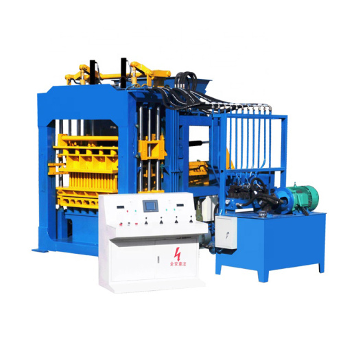 QT10-15 automatic hydraulic hollow concrete block machine