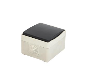 IP54 Presa esterna classificata e interruttore