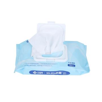 50 PCS of Antibacterial Disinfectant-Wipes