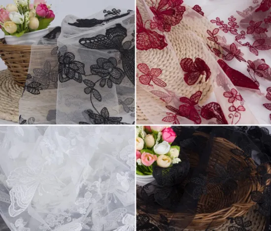 100% Polyester Lace Fabric
