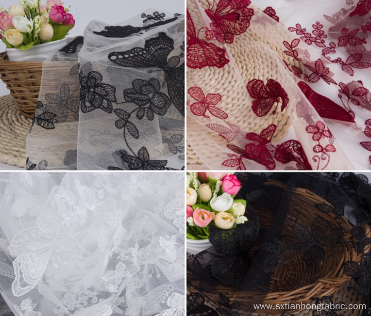 100% Polyester Lace Fabric