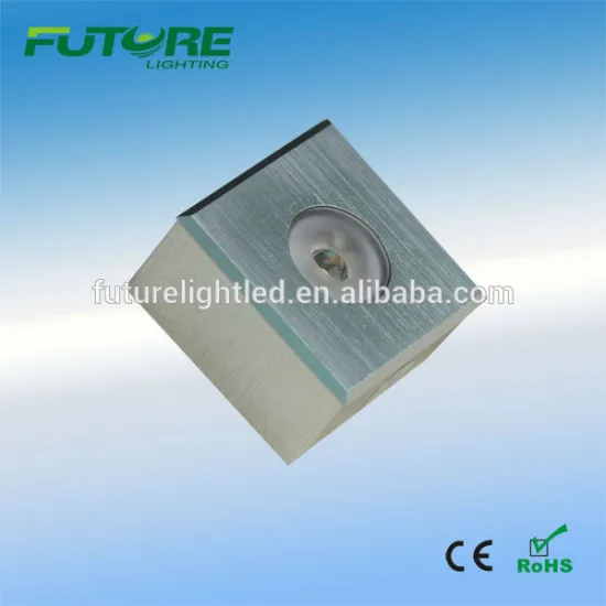 1 watt recessed led mini single puck light 12V input