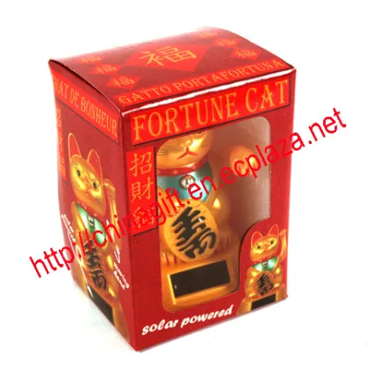 Solar Fortune Cat
