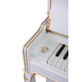 Williamsames S5W Upright Piano White Gilt Matte Home 125cm Acoustic Piano