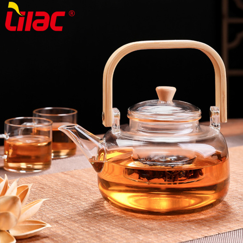 LILAC WG170 GLASS TEAPOT