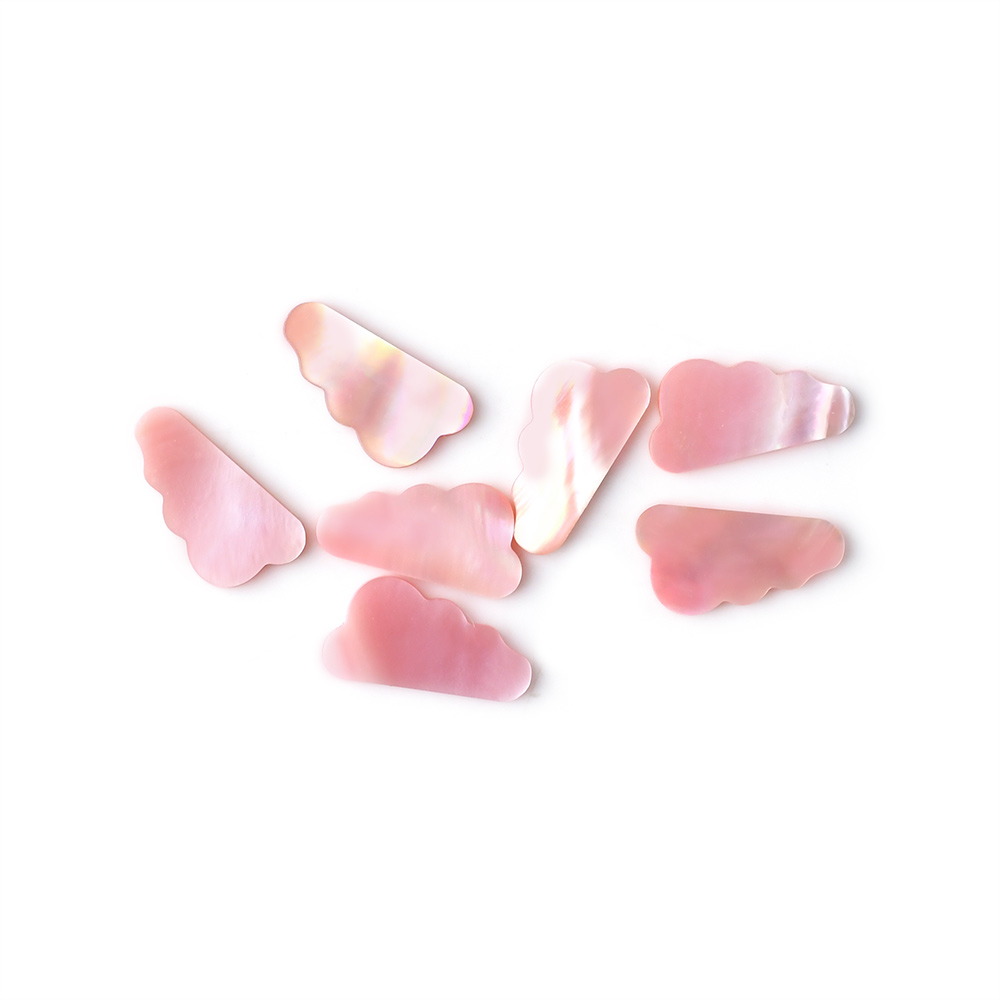 Natural pink mother-of-pearl