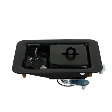 Flush Mount Recessed Door Paddle Lock for Steel Cabinet in Generator Enclosure - Hot Sale