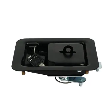 Flush Mount Recessed Door Paddle Lock for Steel Cabinet in Generator Enclosure - Hot Sale