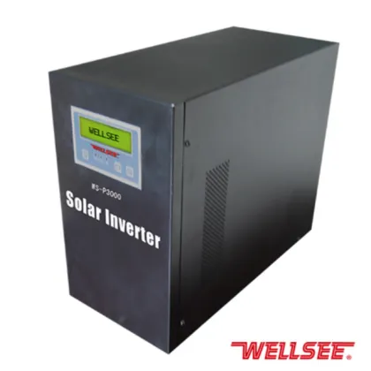 WELLSEE hybrid solar inverter WS-P3000 3000WATTS solar power converter for wind turbine system CE RoHS
