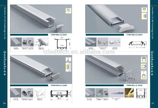 profile aluminium for strips