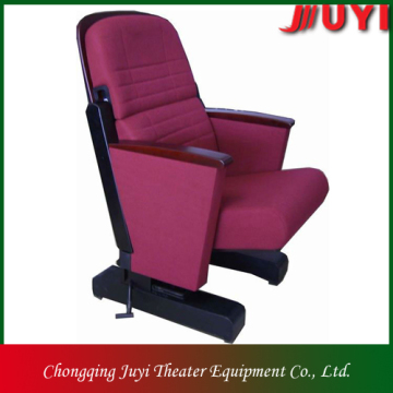 JY-601 factory price folding easy chair wooden Folding Theater Chairs folding cushion chair elegant auditorium chair