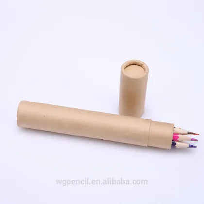 7 colored pencil set/school pencil with customized pencil gift box