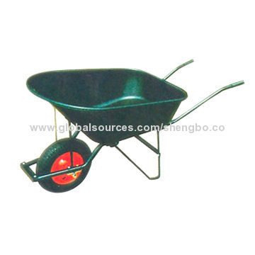 Wheelbarrow with Steel Tray, Air Wheel and Good Quality