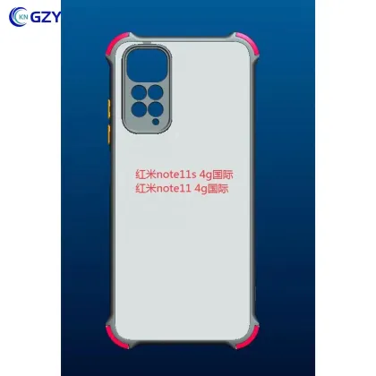 Shockproof Cell Phone Back Cover for Xiaomi Redmi Note 11 Pro 5G 11S 10 5G